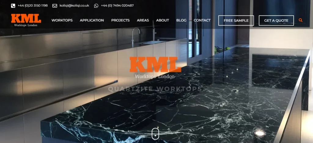 2. KML Worktops London