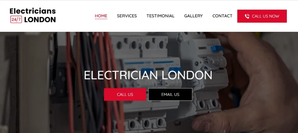 3. Electricians London